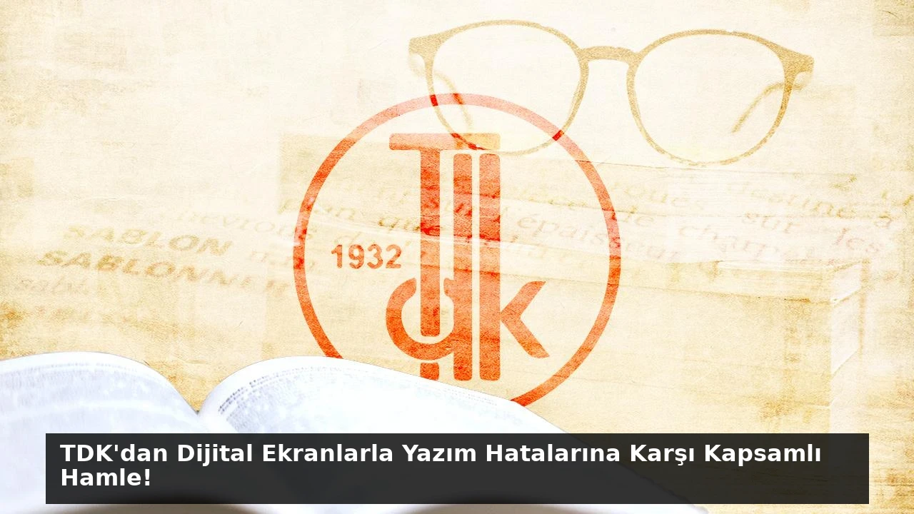 TDK’dan Dijital Ekranlarla Yazım Hatalarına Karşı Kapsamlı Hamle!