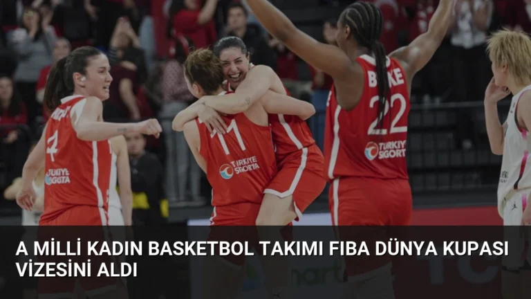 A Milli Kadın Basketbol Takımı FIBA Dünya Kupası Vizesini Aldı