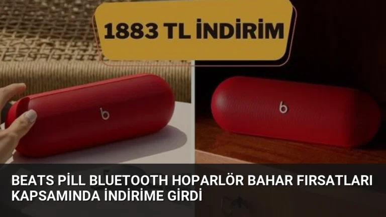 Beats Pill Bluetooth Hoparlör Bahar Fırsatları Kapsamında İndirime Girdi
