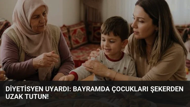 Diyetisyen Uyardı: Bayramda Çocukları Şekerden Uzak Tutun!