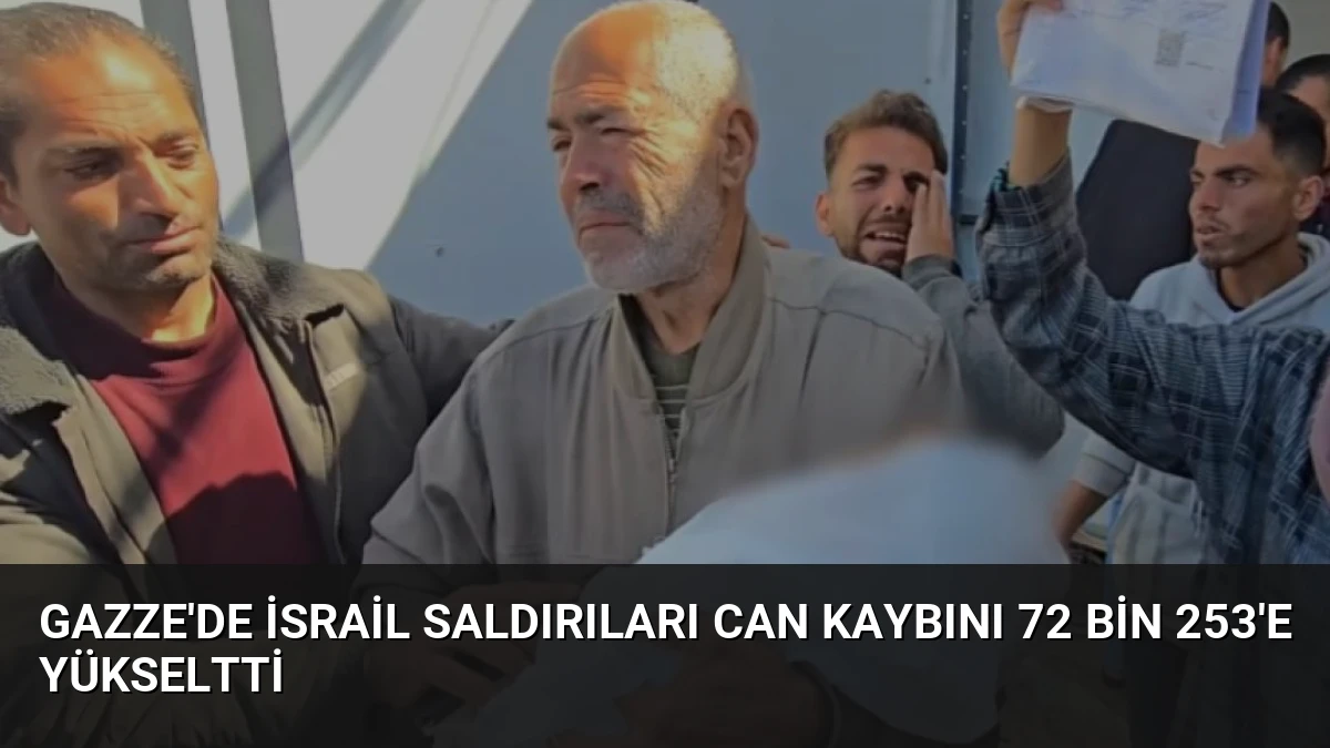 Gazze’de İsrail Saldırıları Can Kaybını 72 Bin 253’e Yükseltti
