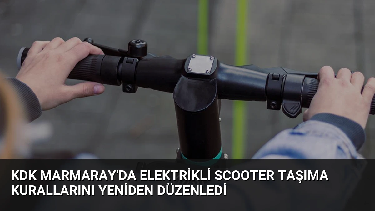 KDK Marmaray’da Elektrikli Scooter Taşıma Kurallarını Yeniden Düzenledi