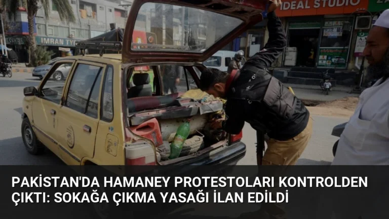 Pakistan’da Hamaney Protestoları Kontrolden Çıktı: Sokağa Çıkma Yasağı İlan Edildi