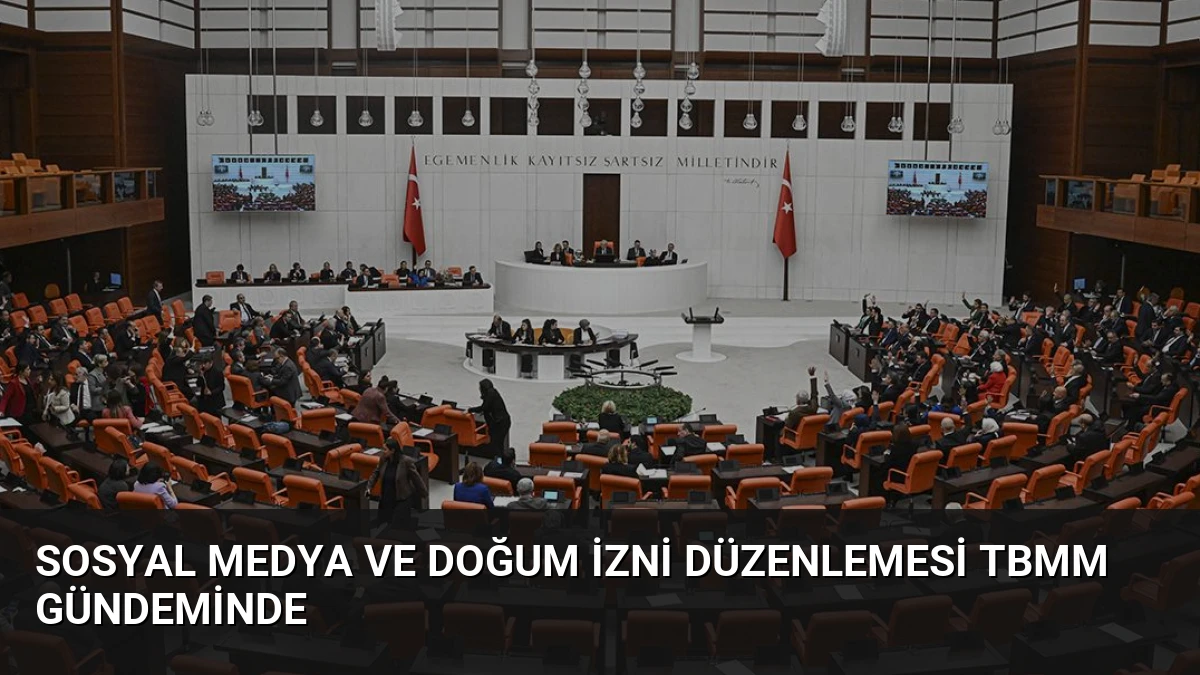 Sosyal Medya ve Doğum İzni Düzenlemesi TBMM Gündeminde