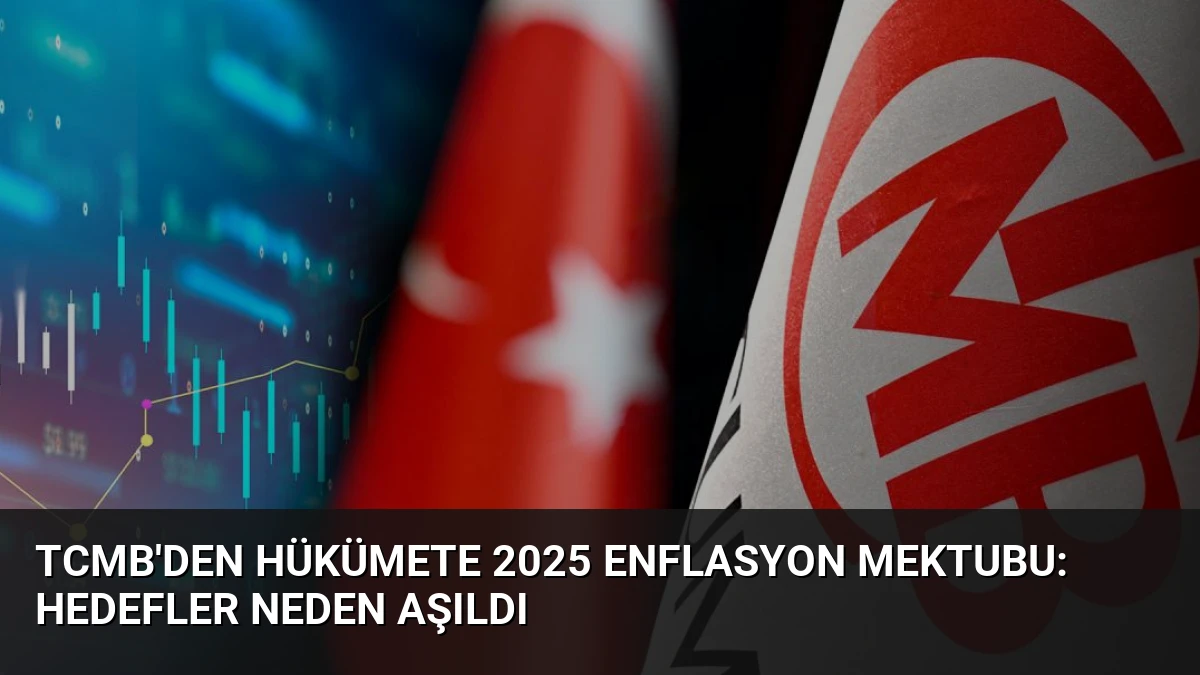 TCMB’den Hükümete 2025 Enflasyon Mektubu: Hedefler Neden Aşıldı