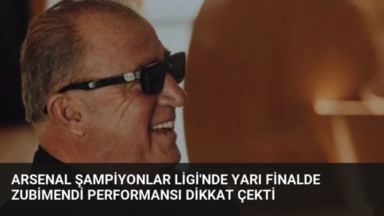 Arsenal Şampiyonlar Ligi’nde Yarı Finalde Zubimendi Performansı Dikkat Çekti