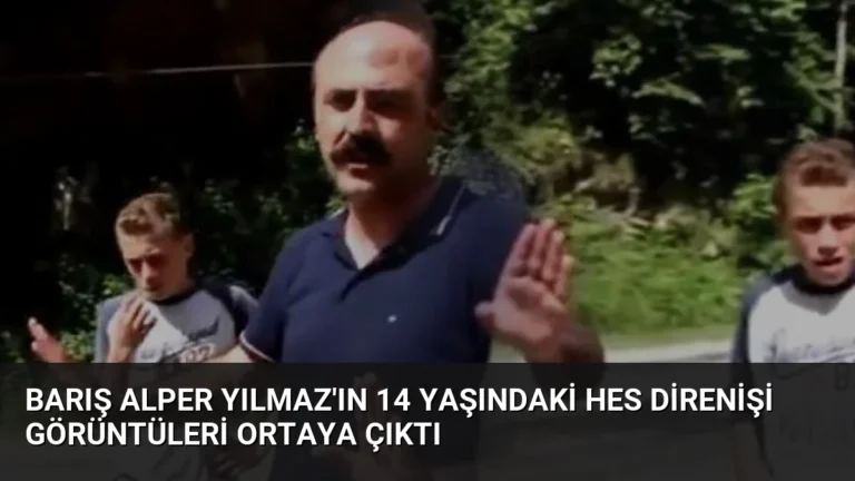 Barış Alper Yılmaz’ın 14 Yaşındaki HES Direnişi Görüntüleri Ortaya Çıktı