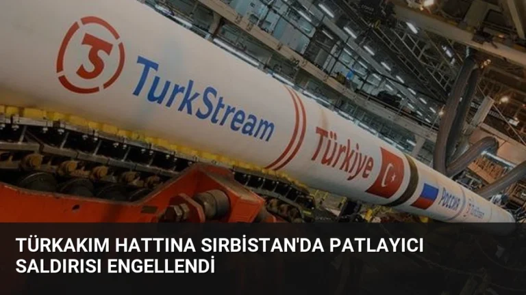 TürkAkım Hattına Sırbistan’da Patlayıcı Saldırısı Engellendi