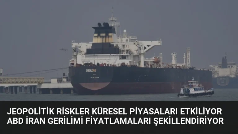 Jeopolitik Riskler Küresel Piyasaları Etkiliyor ABD İran Gerilimi Fiyatlamaları Şekillendiriyor