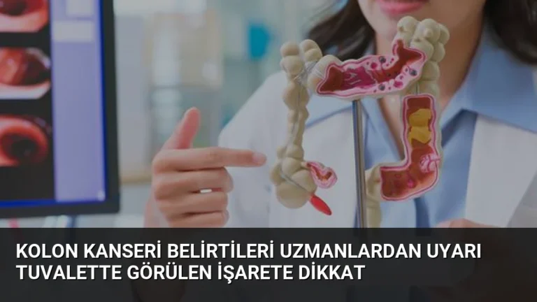 Kolon Kanseri Belirtileri Uzmanlardan Uyarı Tuvalette Görülen İşarete Dikkat