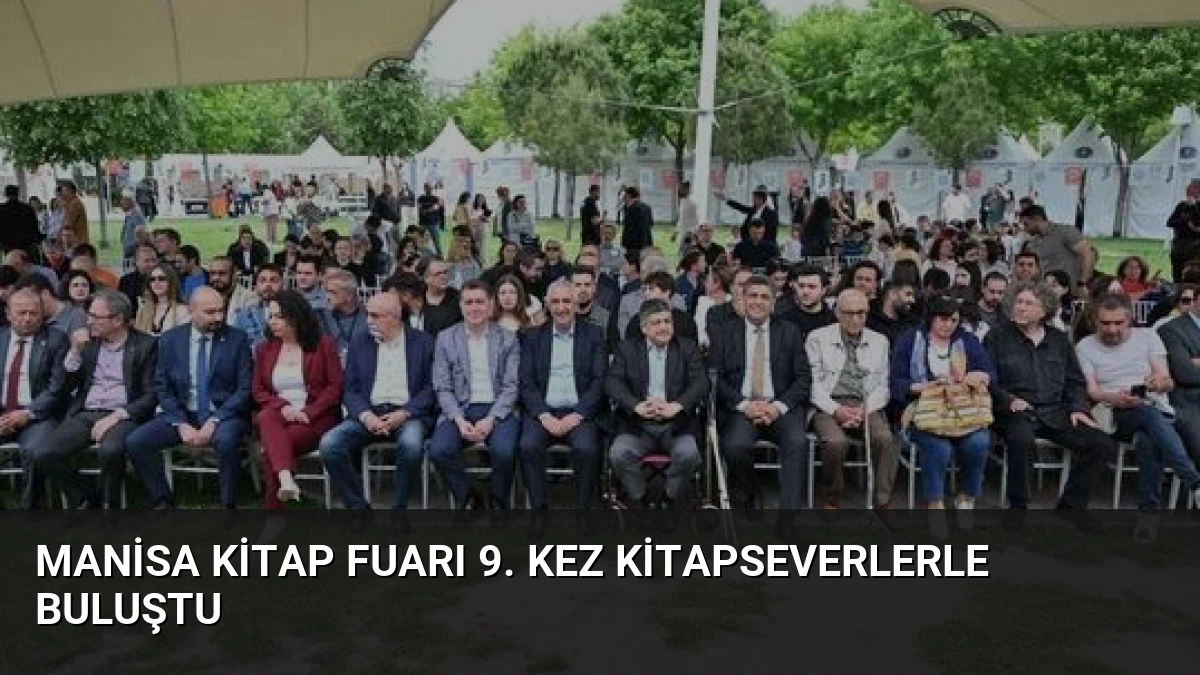 Manisa Kitap Fuarı 9. Kez Kitapseverlerle Buluştu