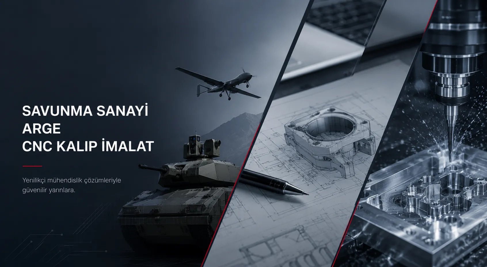 Savunma Sanayi, AR-GE ve CNC Kalıp İmalatı: Üretim Hattının Üç Ayağı