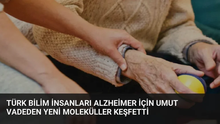 Türk Bilim İnsanları Alzheimer İçin Umut Vadeden Yeni Moleküller Keşfetti