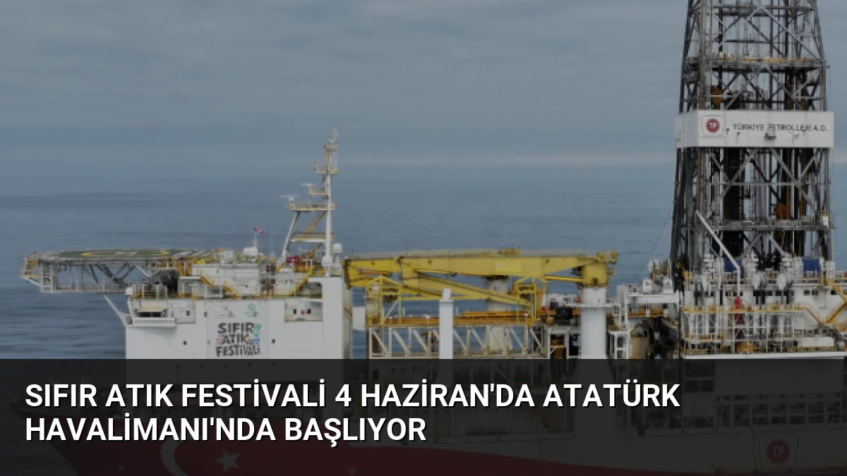 Sıfır Atık Festivali 4 Haziran’da Atatürk Havalimanı’nda Başlıyor