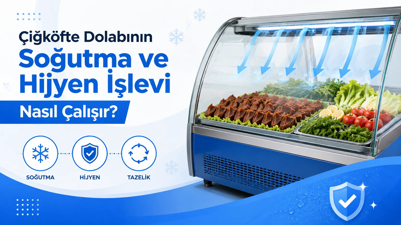 Çiğköfte Dolabının Soğutma ve Hijyen İşlevi Nasıl Çalışır