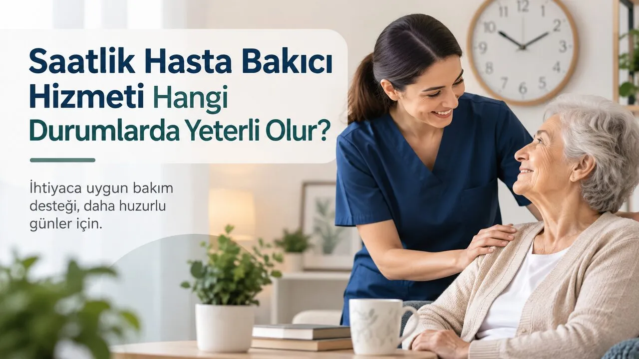 Saatlik Hasta Bakıcı Hizmeti Hangi Durumlarda Yeterli Olur?