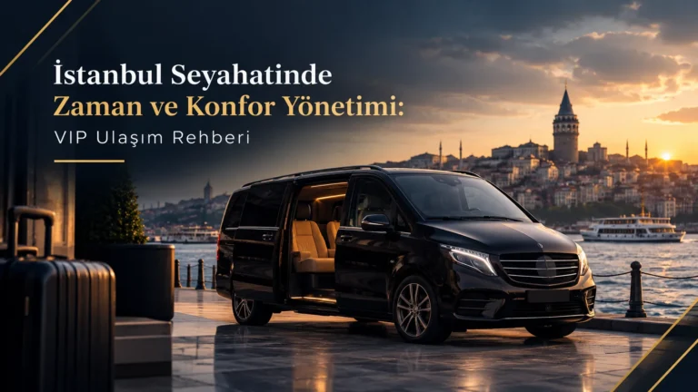 İstanbul Seyahatinde Zaman ve Konfor Yönetimi: VIP Ulaşım Rehberi