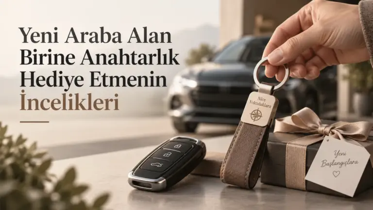 Yeni Araba Alan Birine Anahtarlık Hediye Etmenin İncelikleri