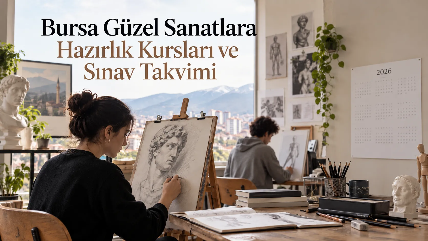 Bursa Güzel Sanatlara Hazırlık Kursları ve Sınav Takvimi
