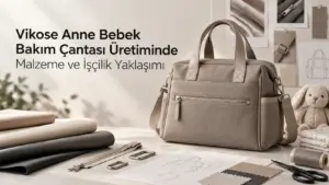 Vikose Anne Bebek Bakım Çantası Üretiminde Malzeme ve İşçilik Yaklaşımı