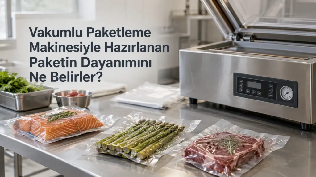 Vakumlu Paketleme Makinesiyle Hazırlanan Paketin Dayanımını Ne Belirler?