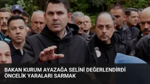 Bakan Kurum Ayazağa Selini Değerlendirdi Öncelik Yaraları Sarmak