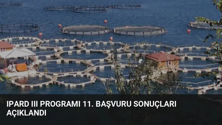 IPARD III Programı 11. Başvuru Sonuçları Açıklandı