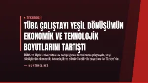 TÜBA Çalıştayı Yeşil Dönüşümün Ekonomik ve Teknolojik Boyutlarını Tartıştı