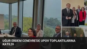 Uğur Erdem Cenevre'de UPOV Toplantılarına Katıldı